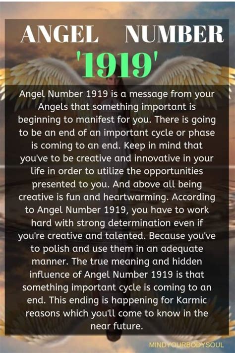 1919 Angel Number: Decoding Twin Flame Signs